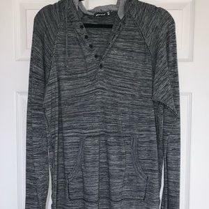 Alternative Lightweight Hooded Henley